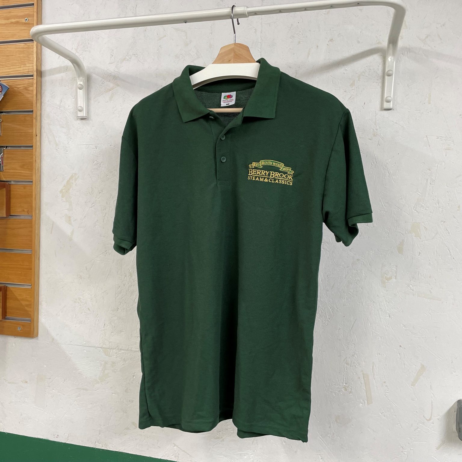 Polo T-shirts with Logo - Berrybrook Steam & Classics Shop